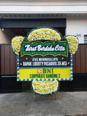 Papan Bunga Duka di Datuk Lima Puluh