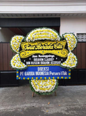 Papan Bunga Duka di Datuk Lima Puluh