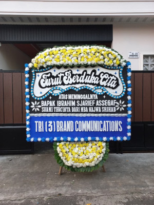 Papan Bunga Duka di Datuk Lima Puluh